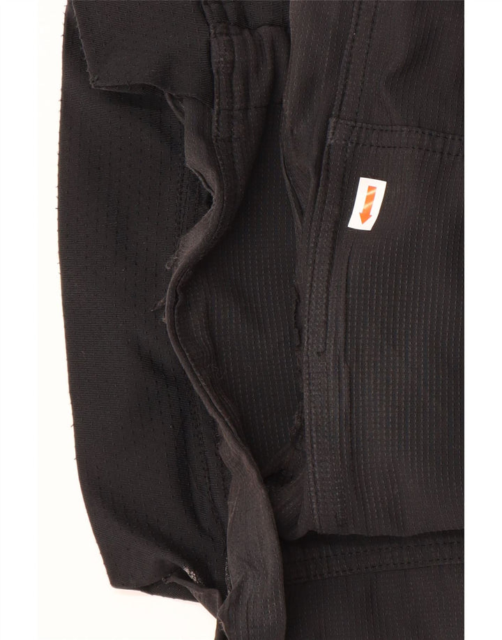 Женские прямые водонепроницаемые брюки Nike UK 8, маленькие W30 L30, черные с пейсли