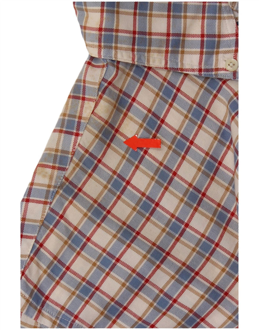 Б.Д. Мужская фланелевая рубашка Baggies XL, синяя клетка, хлопок