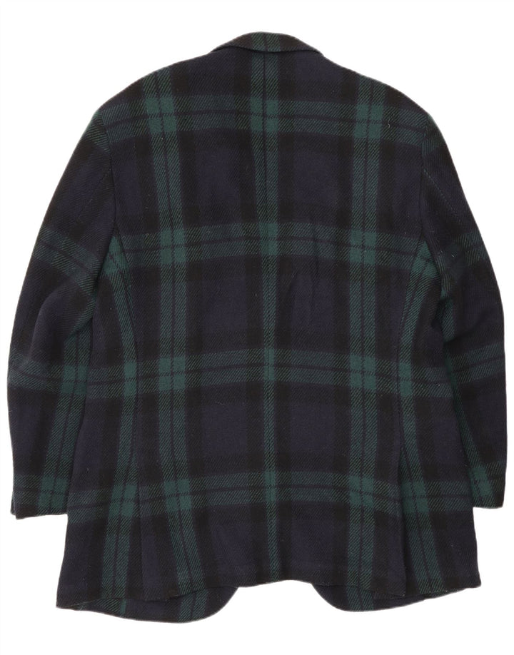 Мужской пиджак с 3 пуговицами Polo Ralph Lauren EU 54 2XL темно-синий в клетку