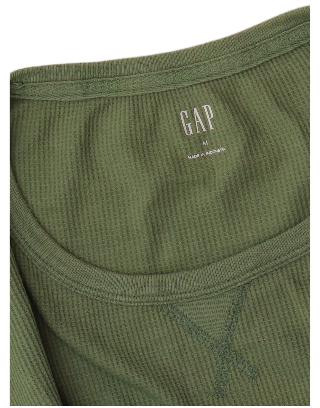 Женский топ GAP с длинным рукавом UK 12, средний зеленый