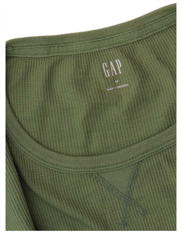 Женский топ GAP с длинным рукавом UK 12, средний зеленый