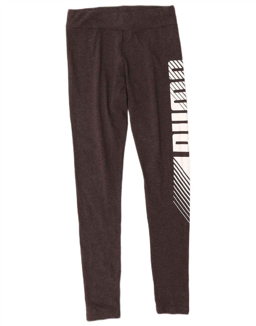 Женские леггинсы с рисунком Puma UK 10, маленькие серые, хлопковые
