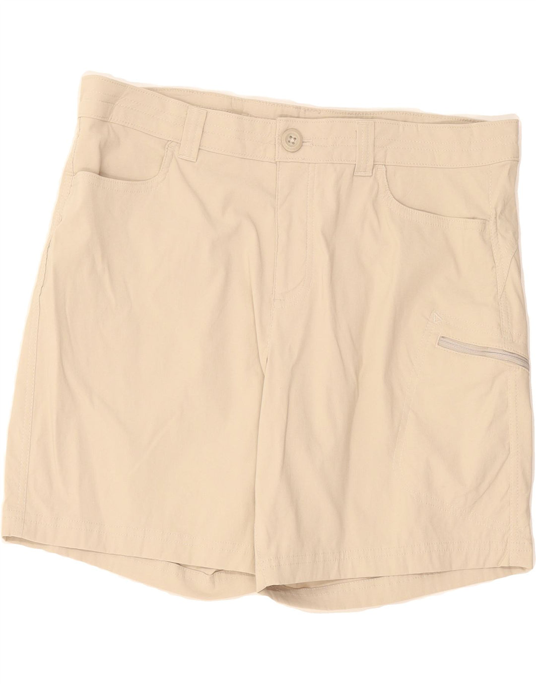 EDDIE BAUER Womens Cargo Shorts US 12 Large W34 Beige Nylon Vintage Eddie Bauer and Second-Hand Eddie Bauer from Messina Hembry 