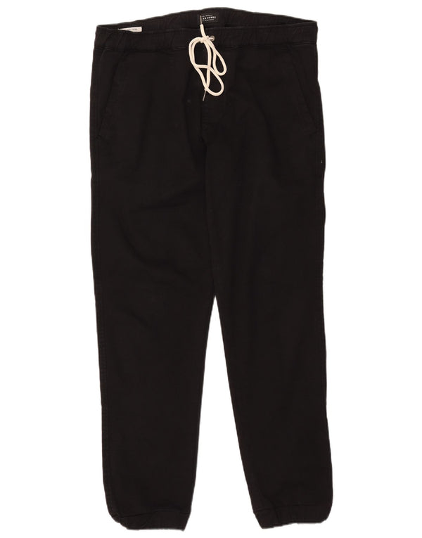 Брюки-чиносы Jack & Jones мужские джоггеры большие W36 L28 черные