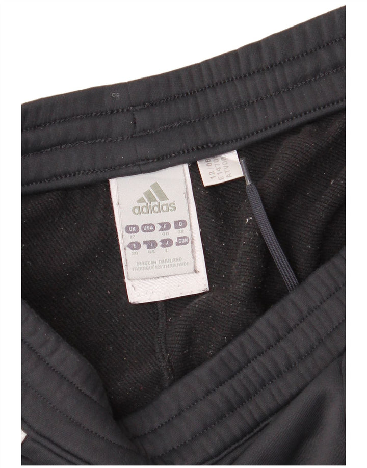 Женские спортивные брюки Adidas UK 12, средний серый полиэстер