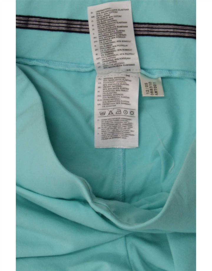 Женские спортивные брюки Adidas Regular, средний бирюзовый хлопок, хлопок