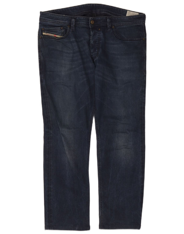 Мужские джинсы Diesel Safado Regular Slim Straight W34 L32, темно-синий, хлопок