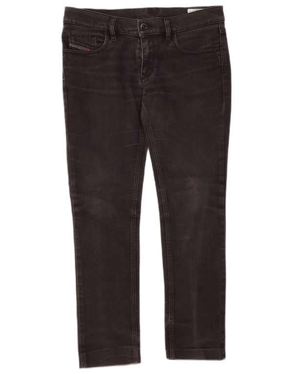 Женские супертонкие прямые джинсы Diesel Livy W31 L28, серый хлопок