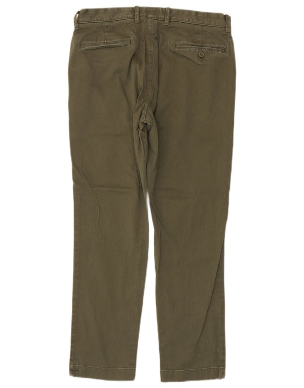 Мужские прямые брюки-чиносы J. Crew W31 L30, хлопок цвета хаки