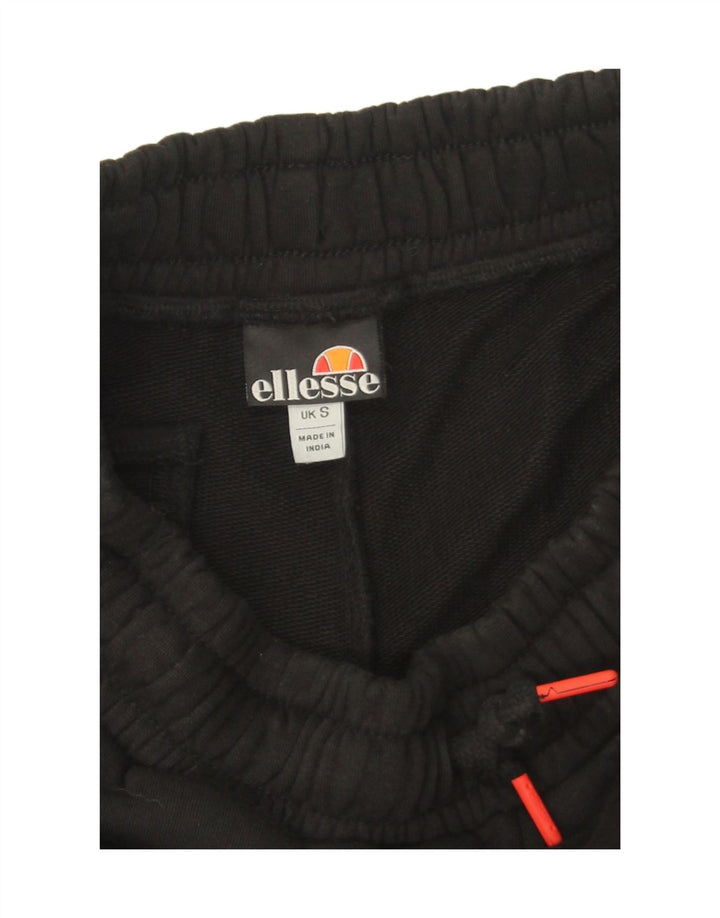 Мужские спортивные шорты Ellesse, маленькие черные полосатые хлопковые шорты