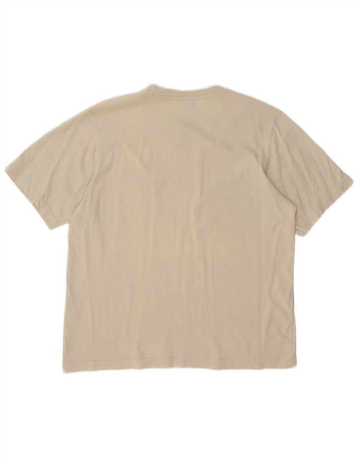 Adidas Мужская футболка Top Large Бежевый хлопок