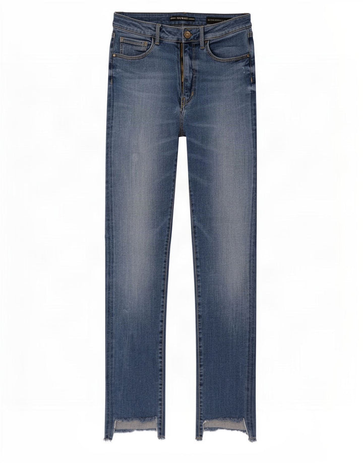 Женские узкие джинсы Guess W28 L27 синие