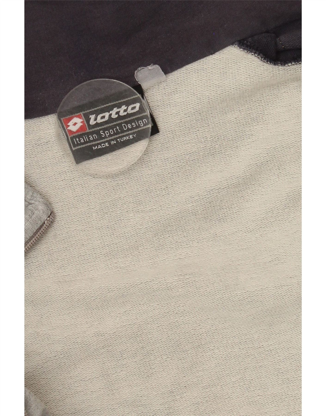 LOTTO Mens Tracksuit Top Jacket Medium Grey Colourblock