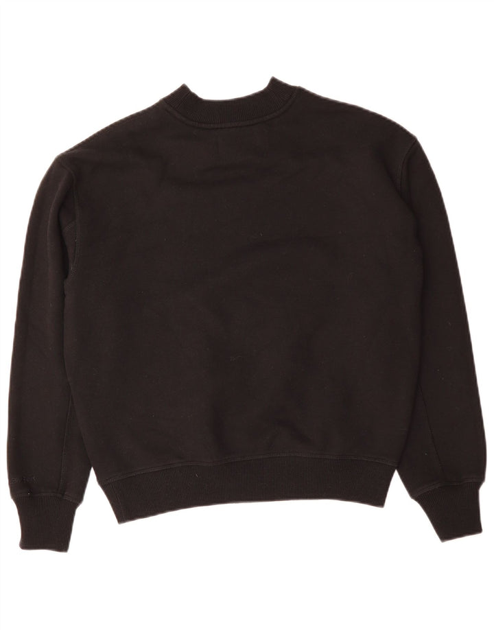 Женский джемпер оверсайз CALVIN KLEIN JEANS UK 10, маленький черный