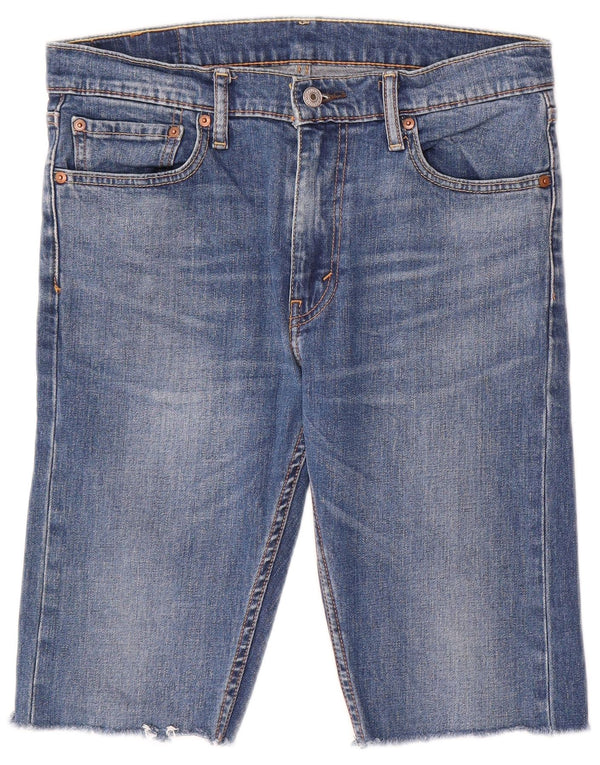 Мужские джинсовые шорты Levi's 510 W32, средний синий хлопок