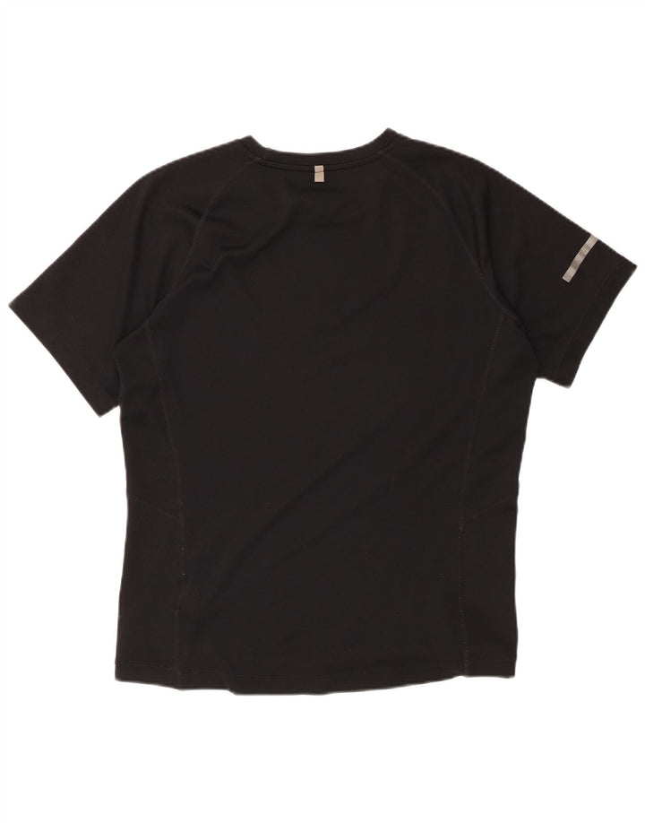 NIKE Mens Dri Fit T-Shirt Top Small Black Polyester