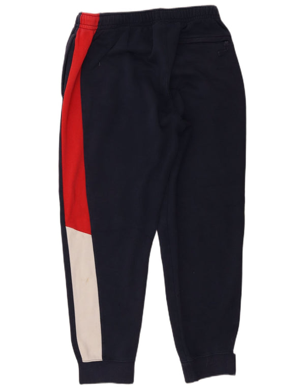 Мужские спортивные брюки Nike Joggers UK 16, большие темно-синие цвета с цветными блоками