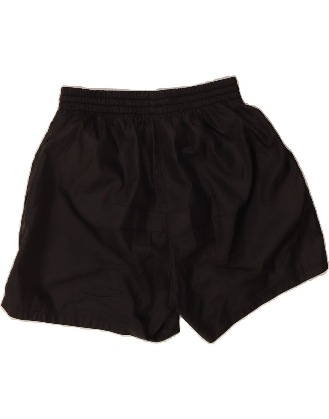 ACTIVE Womens Sport Shorts UK 12 Medium  Black Polyester Vintage Active and Second-Hand Active from Messina Hembry 