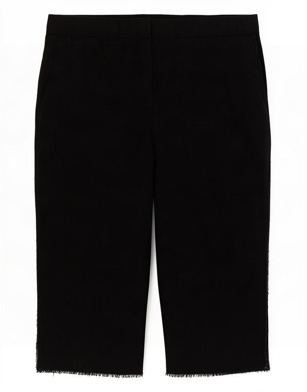 Женские шорты-бермуды Zara Medium W28, черные из лиоцелла