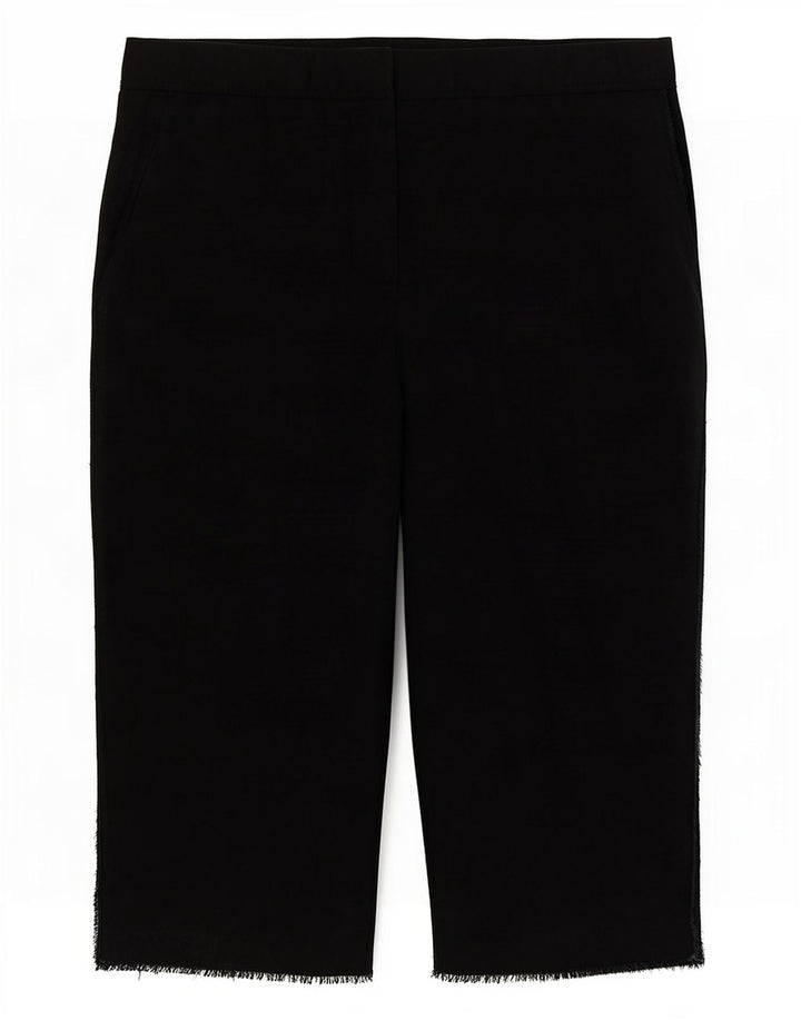 Женские шорты-бермуды Zara Medium W28, черные из лиоцелла