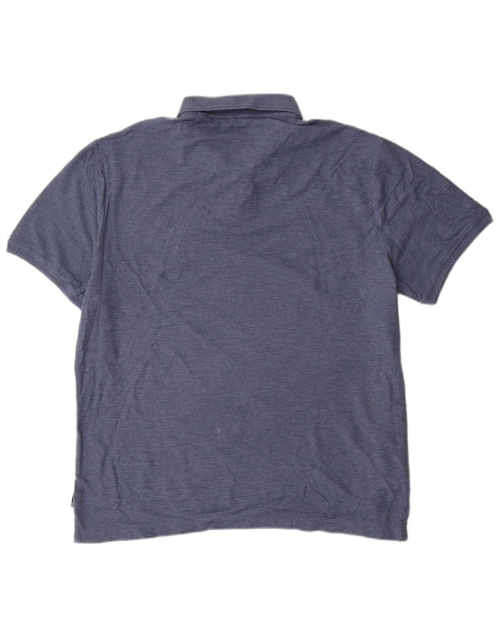 Мужская рубашка поло PENGUIN 2XL, синяя, хлопок