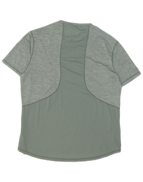 Мужская футболка Umbro Top 2XL зеленая в крапинку из полиэстера
