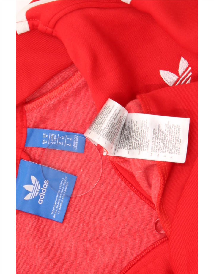 Мужской спортивный костюм Adidas, верхняя куртка, средний красный полиэстер