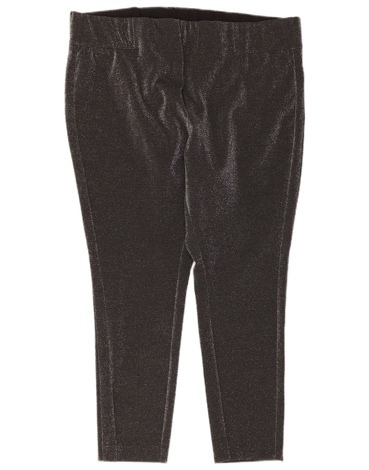 Женские леггинсы Marks & Spencer UK 22 3XL, серый полиэстер с крапинками