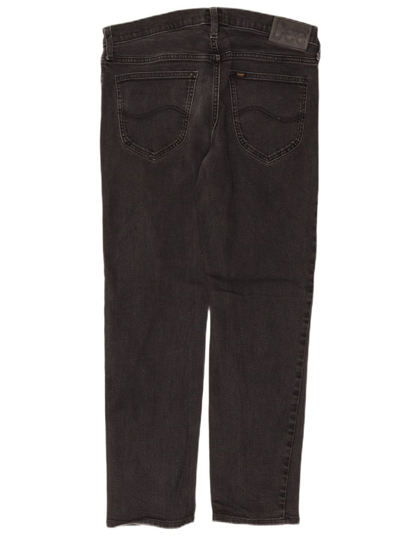 Мужские прямые джинсы Lee Daren на молнии W34 L32, черный хлопок