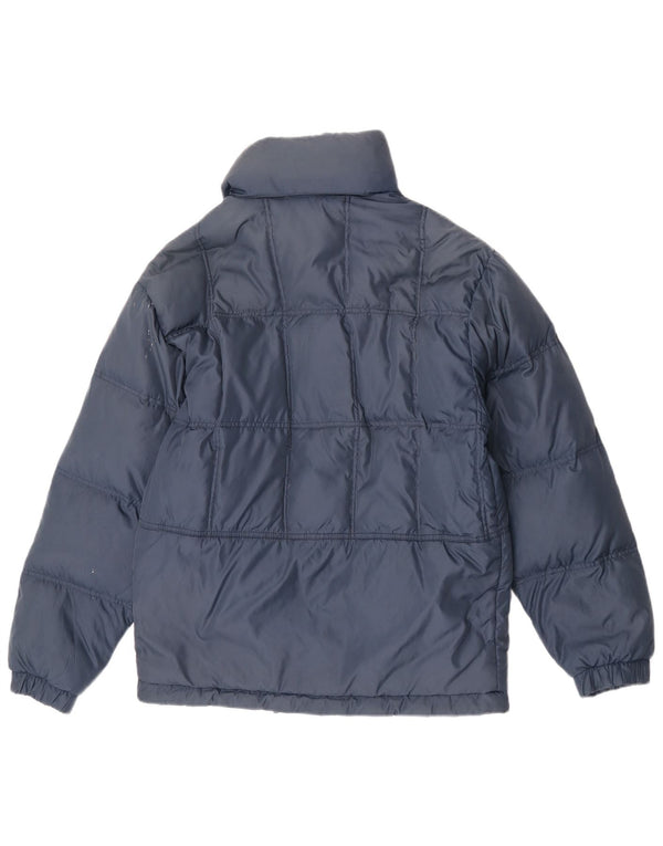 Fila Мужская стеганая куртка с капюшоном IT 44 XS Темно-синий нейлон