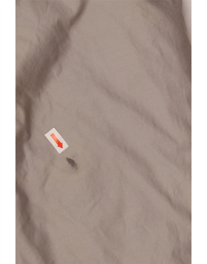 Skila Мужская стеганая куртка с капюшоном EU 50, большой серый хлопок