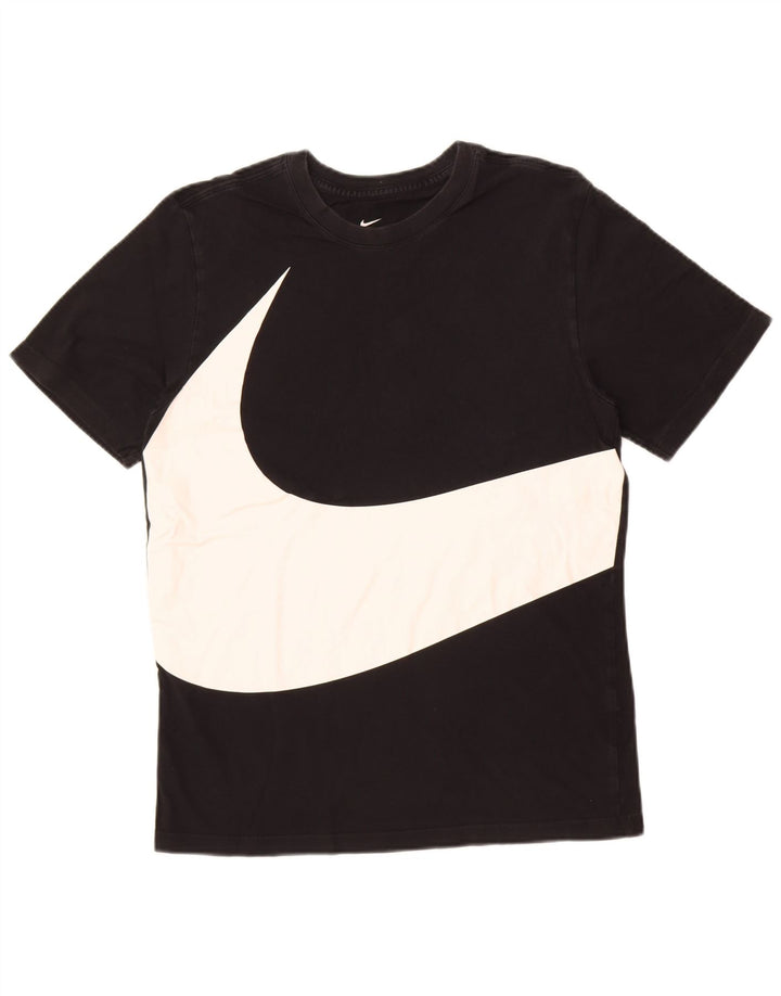 Мужская футболка с рисунком Nike, маленький черный цветной блок