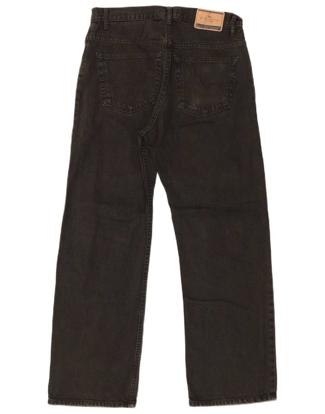 Мужские прямые джинсы Marks & Spencer Blue Harbour W32 L29, черный хлопок