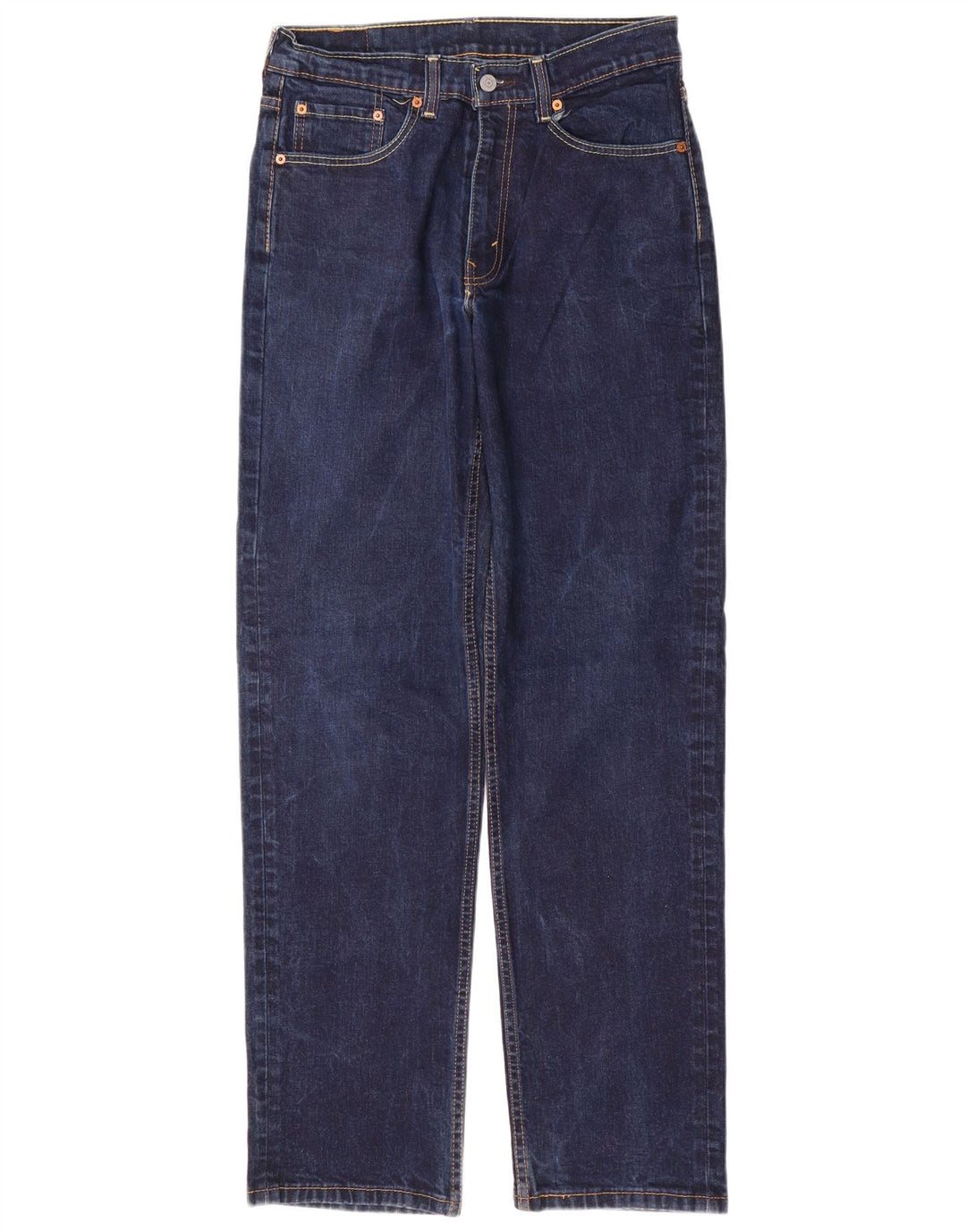 Мужские прямые джинсы Levi's 550 W32 L34 темно-синие, хлопок