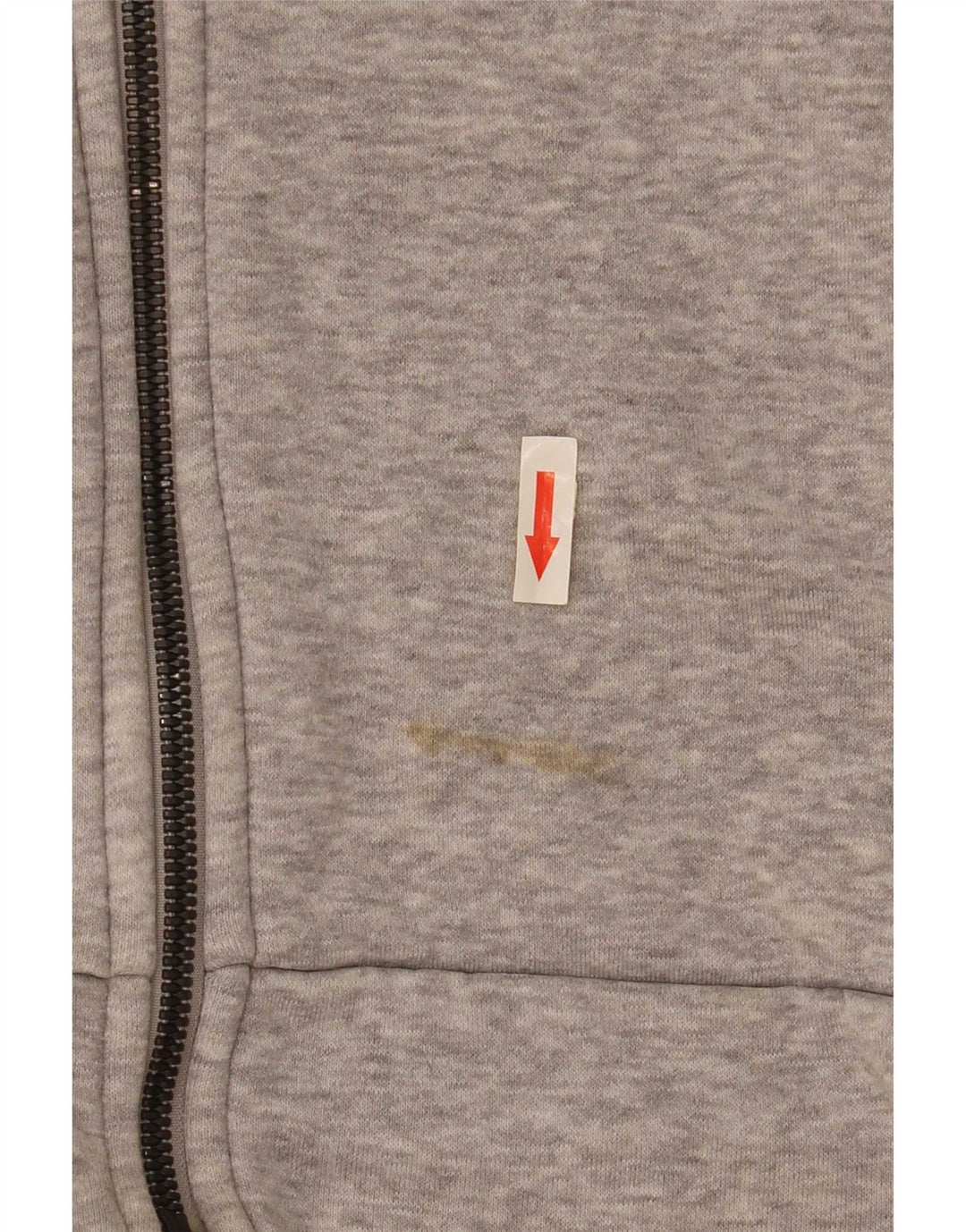 Мужской свитер с капюшоном Adidas 3D Arc Zip Hoodie среднего серого цвета, хлопок