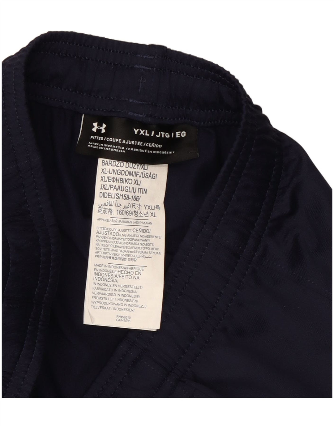 Спортивные брюки Under Armour для мальчиков 13–14 лет XL, темно-синий, полиэстер