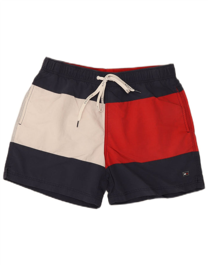 Мужские шорты для плавания Tommy Hilfiger, средние разноцветные с цветными блоками