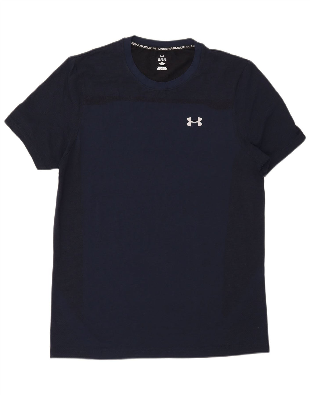 Мужская футболка Under Armour, большой темно-синий нейлон