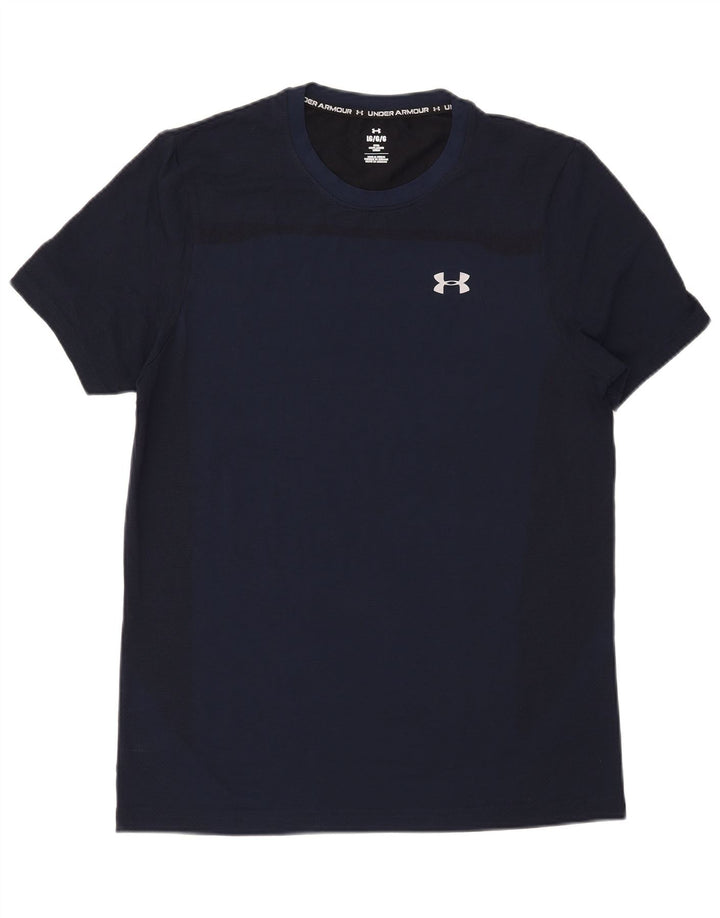 Мужская футболка Under Armour, большой темно-синий нейлон