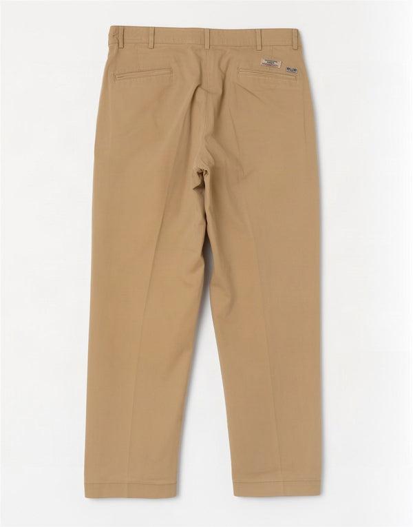 Мужские прямые брюки чинос Polo Ralph Lauren W38 L30 бежевые