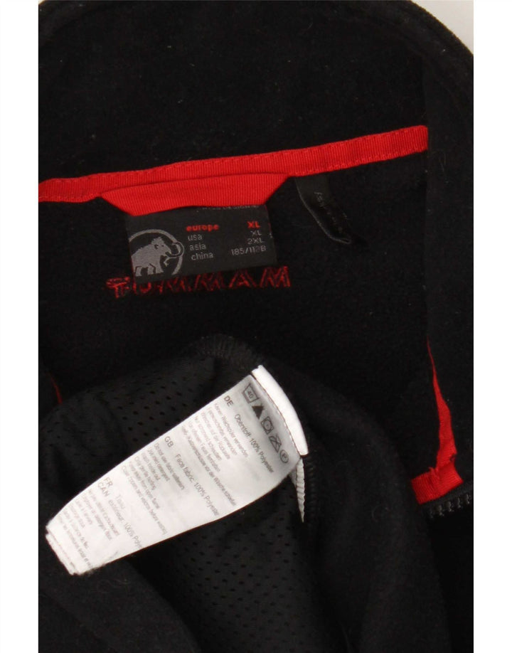 Мужская флисовая куртка Mammut UK 42 XL, черный полиэстер