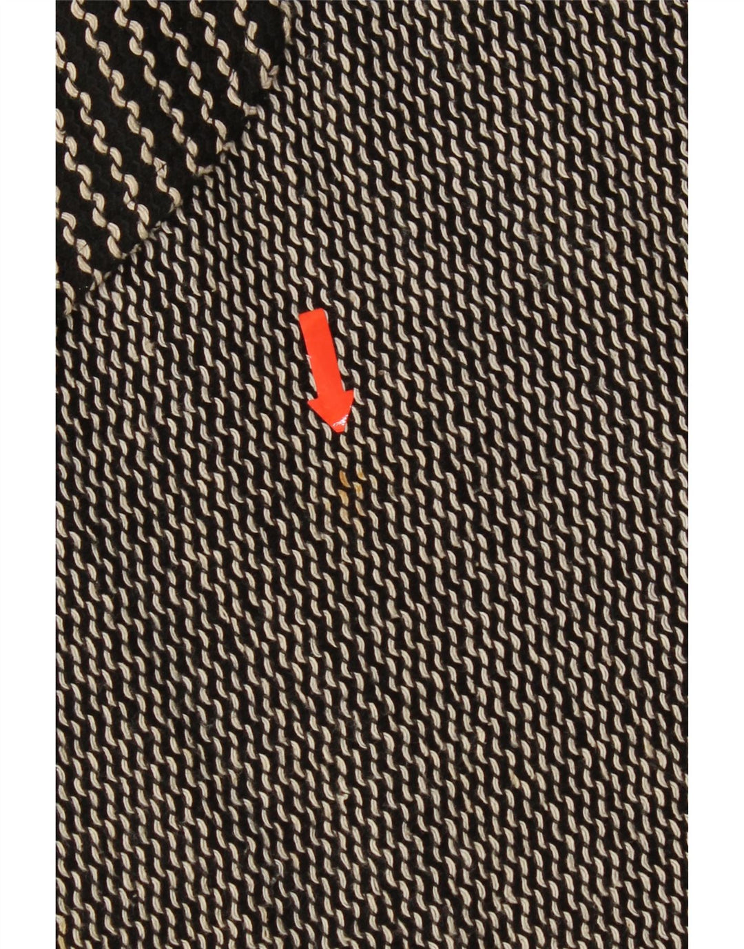 Винтажное женское платье-сарафан UK 12, средний черный хлопковый шеврон с шевроном