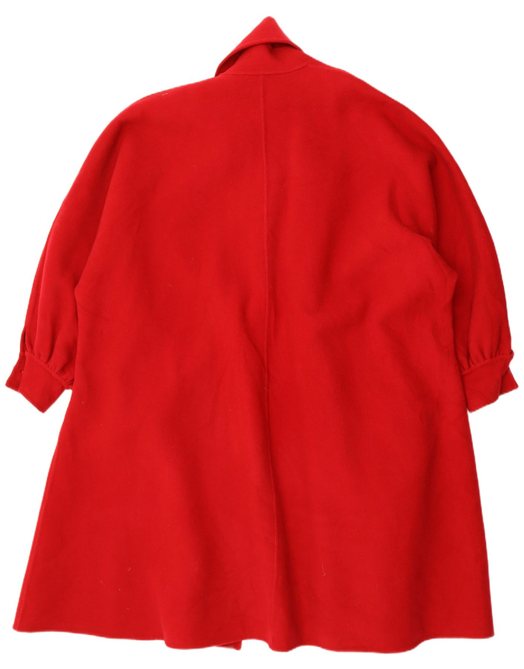 Винтажное женское пальто UK 22 3XL, красное