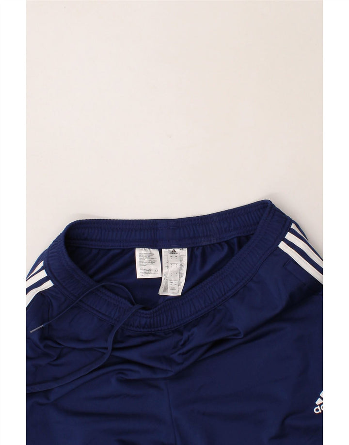 ADIDAS Mens Tracksuit Trousers Large  Navy Blue Polyester Vintage Adidas and Second-Hand Adidas from Messina Hembry 