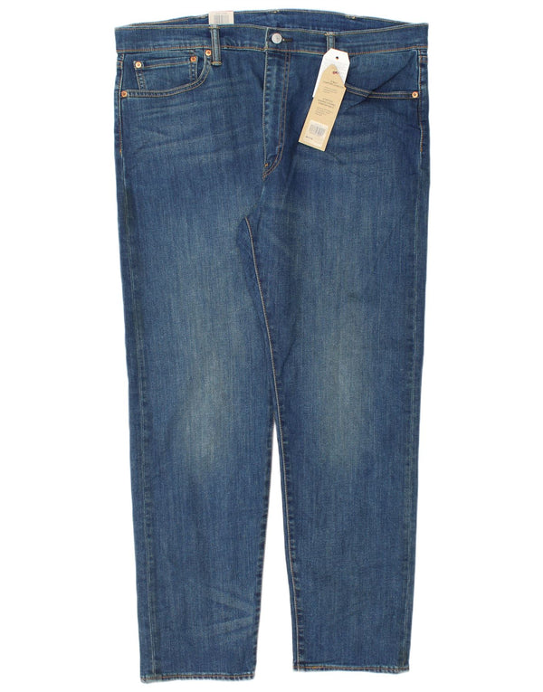 Мужские зауженные джинсы Levi's W40 L32 синие, хлопок