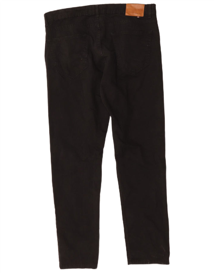 Мужские джинсы Zara Slim EU 44, большие W34 L31, черные