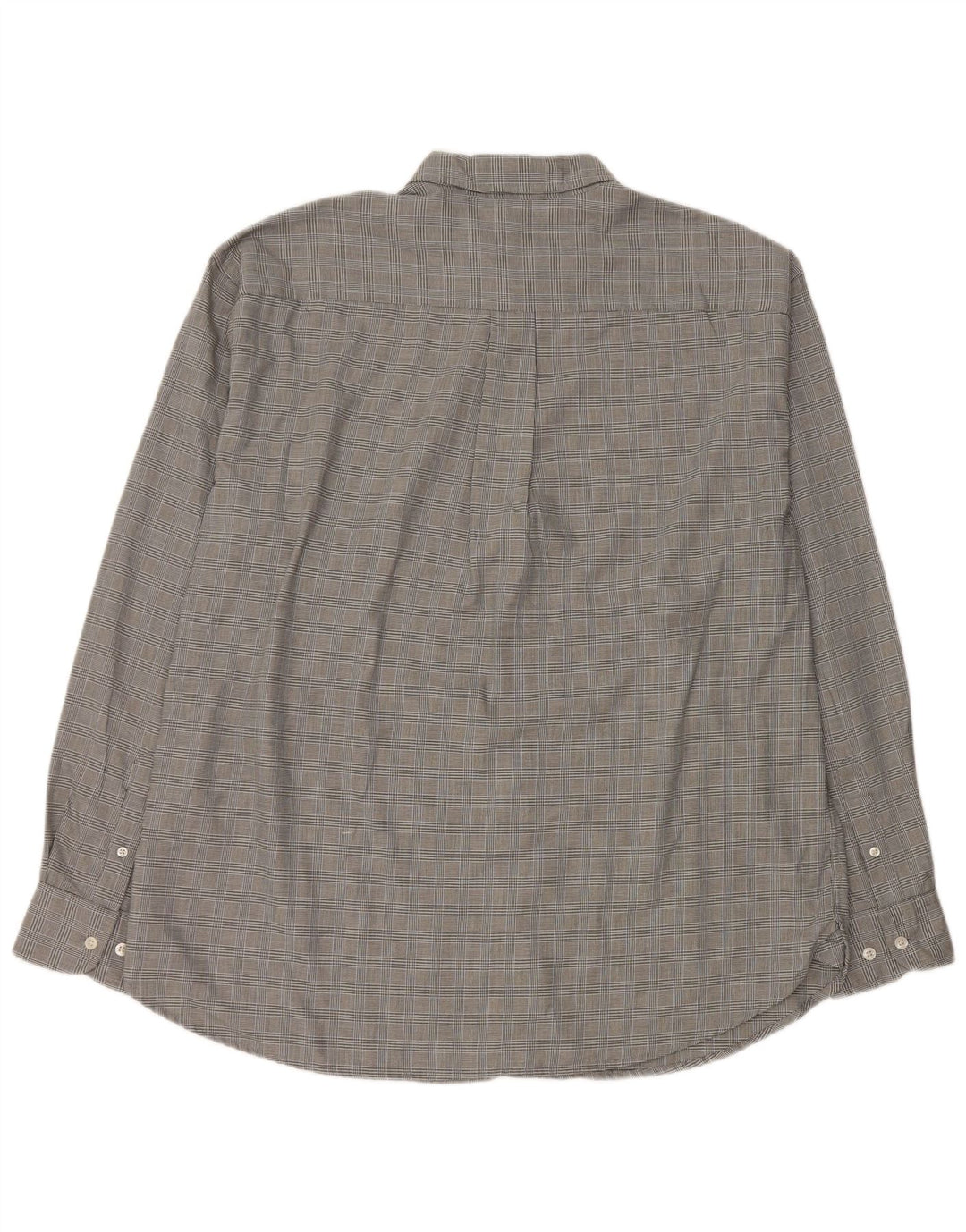 Мужская рубашка DOCKERS Stain Defender XL, серая клетка, хлопок