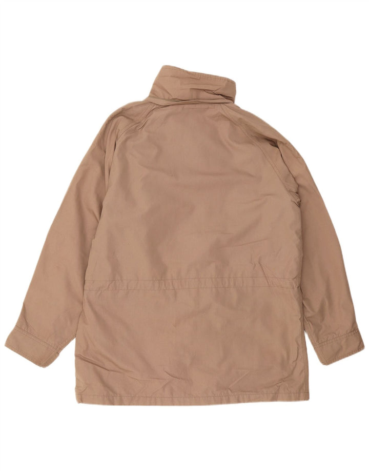 Женская куртка EDDIE BAUER UK 16, большая, бежевый, полиэстер