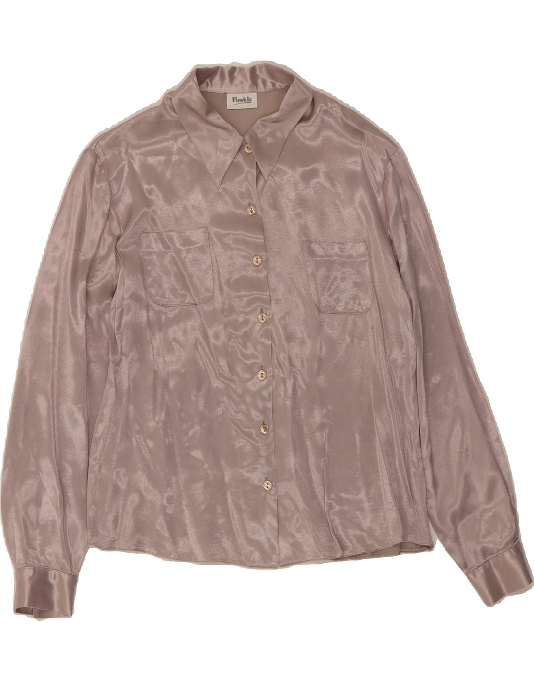 PIMKIE Womens Shirt Blouse UK14 Large Pink Vintage Pimkie and Second-Hand Pimkie from Messina Hembry 