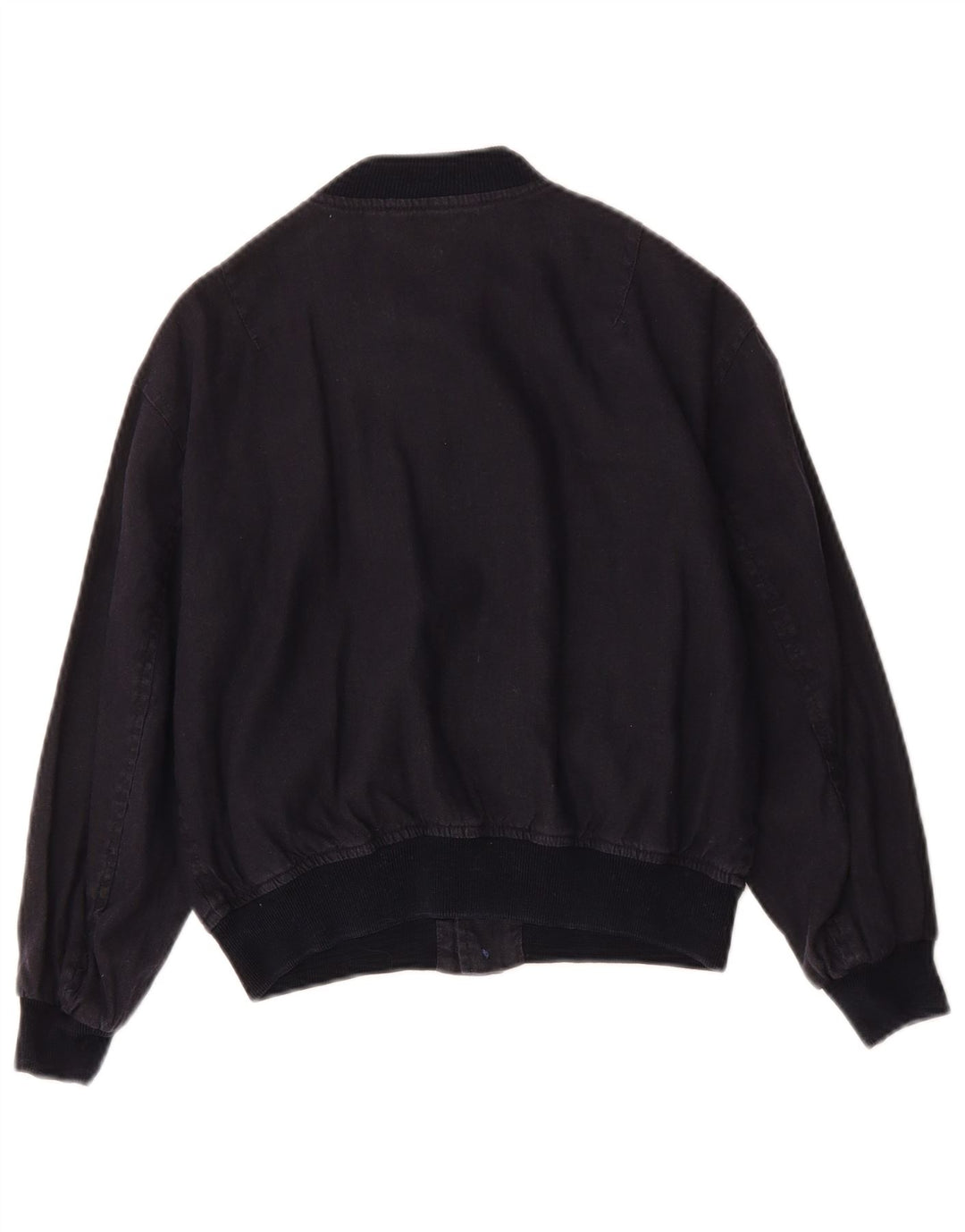ARMANI JUNIOR Boys Bomber Jacket 9-10 Years Navy Blue Linen